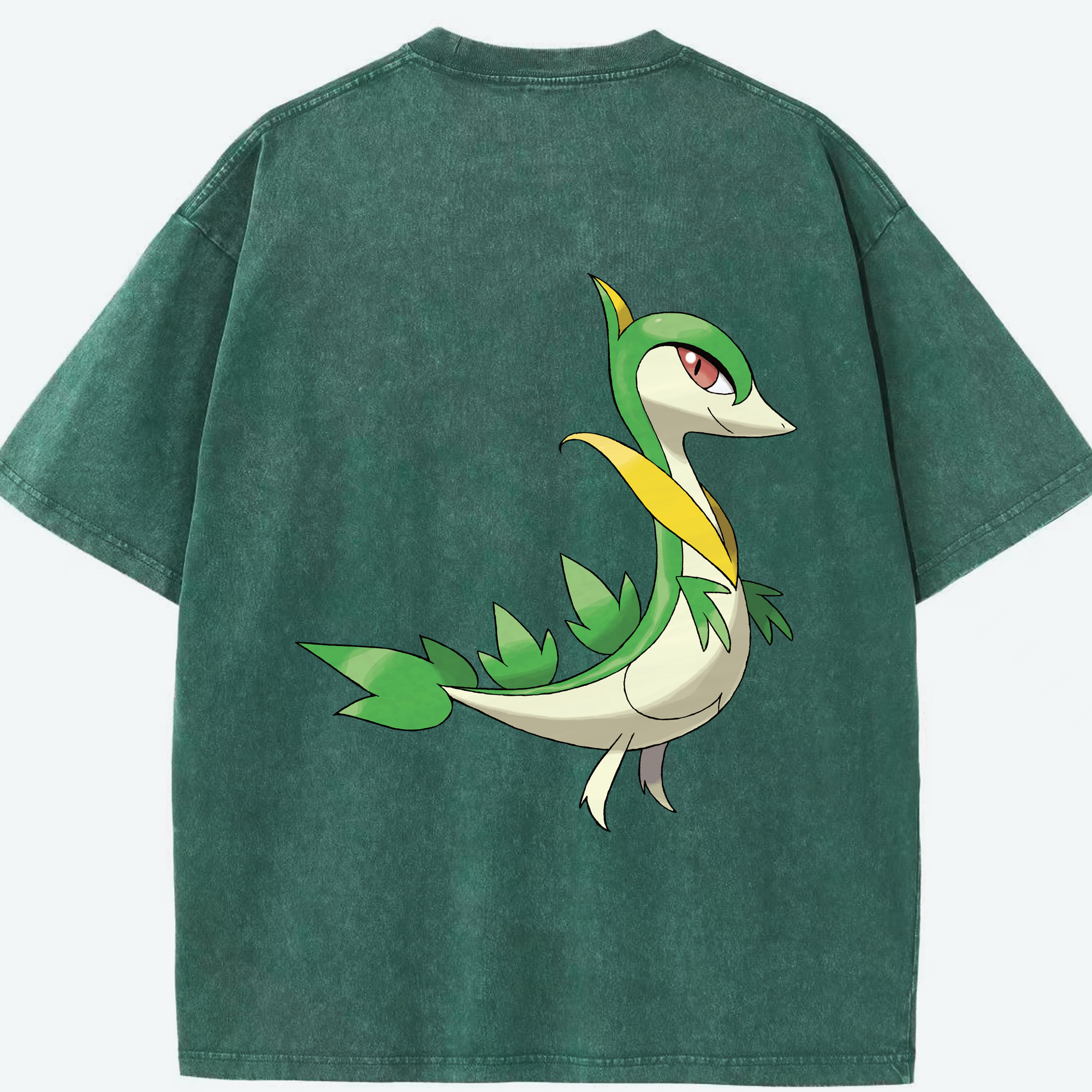 （画像用） ポケットモンスター Pokémon 綿100% ヴィンテージ風 半袖Tシャツ（背面プリント）